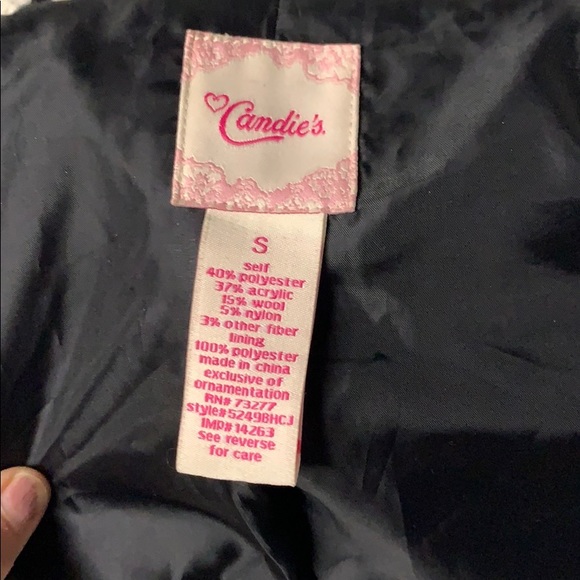 SOLD Black and white houndstooth print jacket - Picture 8 of 10